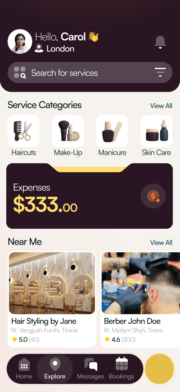 Discover nearby